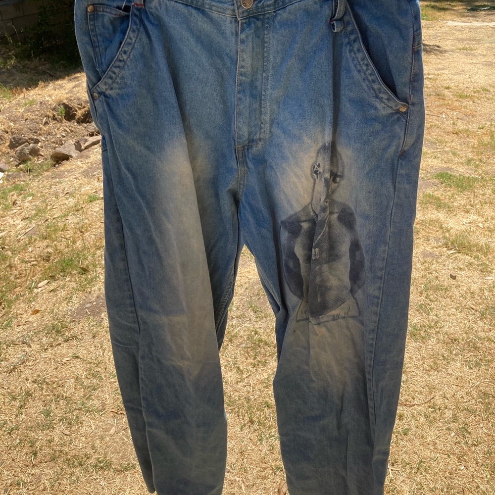 Men’s Makaveli jeans size 34x34 blue.